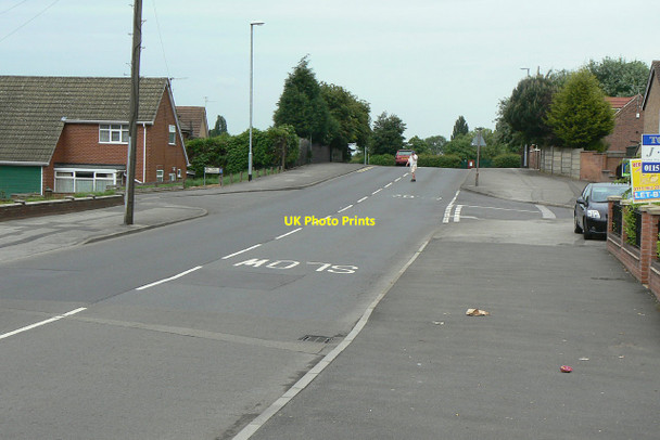 Photo 6"x4" Park Drive railway bridge Hucknall c2010