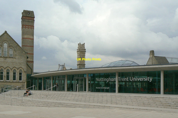 Photo 6"x4" Newton & Arkwright entrance Nottingham\/SK5641 c2010