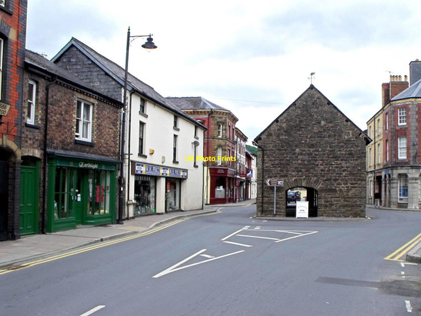 Photo 6"x4" The Old Market Hall, Llanidloes, Powys Llanidloes c2010