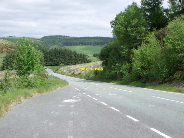 Photo 6"x4" Mountain road near Hirnant, Powys Llwynygog c2010
