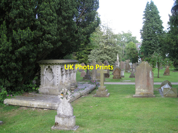 Photo 6"x4" Memorials, Knowle churchyard Knowle\/SP1876 c2010