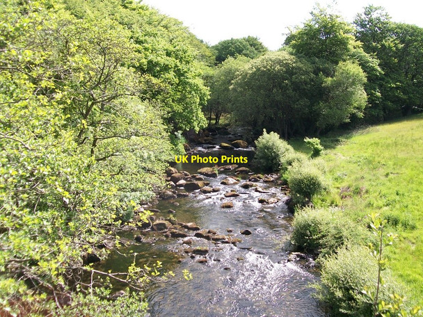 Photo 6"x4" Afon Dwyfor below Pont Rhyd-y-benllig Criccieth c2010