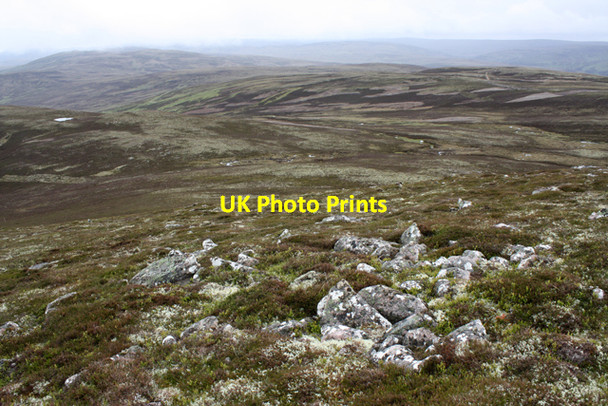 Photo 6"x4" Moorland west of Geal-charn Beag Carn nan S\u00f9ilean Dubha c2010