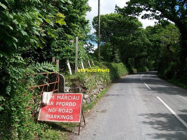 Photo 6"x4" The Lleyn Coastal Path at its entry on to the Gwynfryn Estate Llanystumdwy c2010