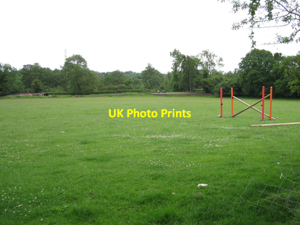 Photo 6"x4" Paddock by Brome Hall Lane Kingswood\/SP1871 c2010