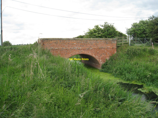 Photo 6"x4" Bridge over Ferry Drain East Lound c2010