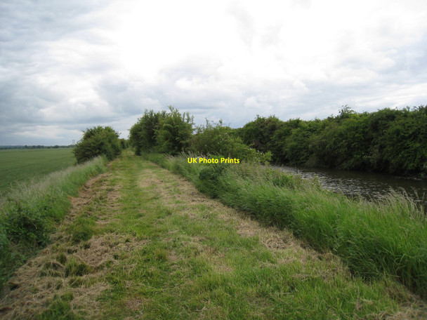 Photo 6"x4" Bank of Warping Drain Graiselound c2010