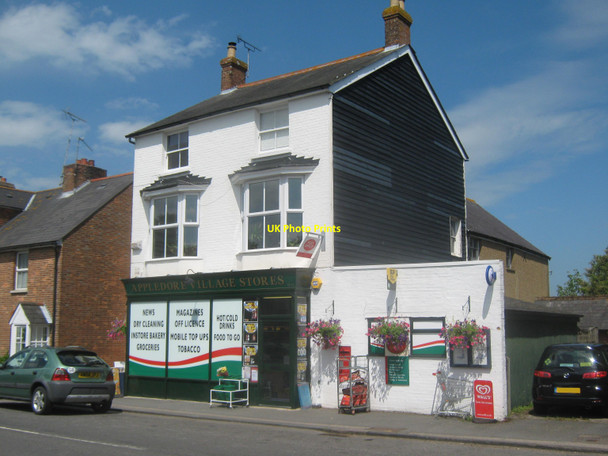 Photo 6"x4" Appledore Village Stores Appledore\/TQ9529 c2010