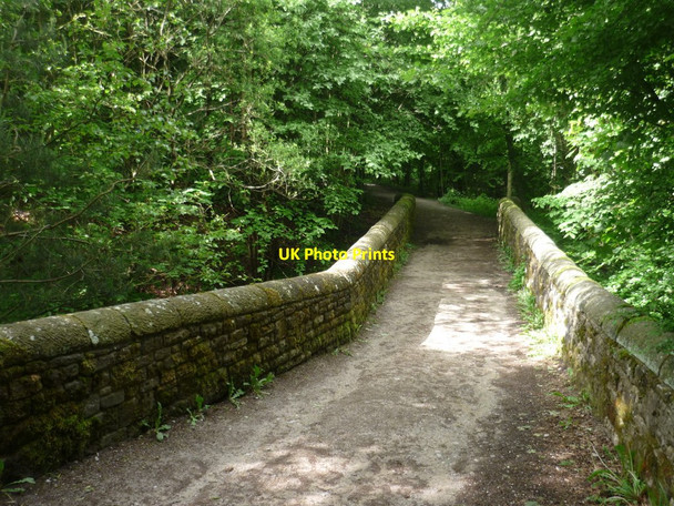 Photo 6"x4" Footbridge on the Longshaw Estate Nether Padley c2010