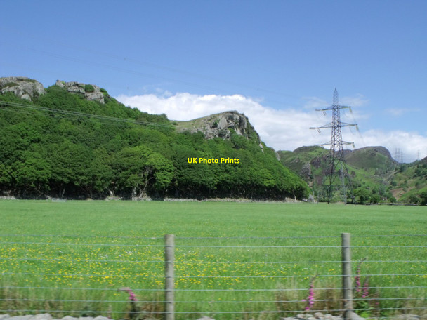 Photo 6"x4" Pylons near Trem-y-garth, Gwynedd Bryn Bwbach c2010