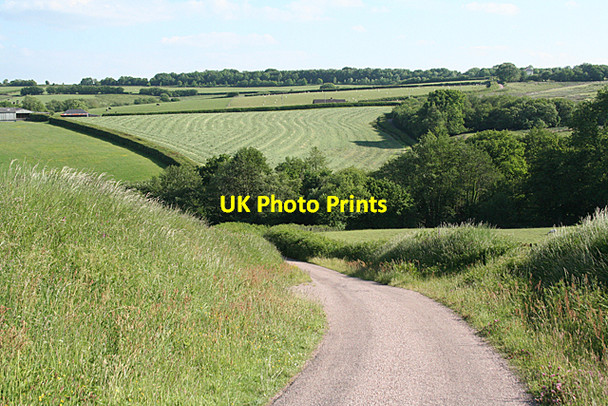 Photo 6"x4" Stoodleigh: approaching Blatchworthy Rackenford c2010