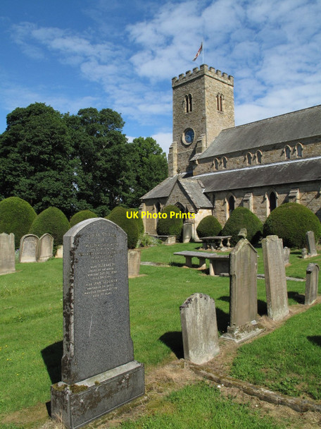 Photo 6"x4" Church and Churchyard, Wolsingham Upper Town\/NZ0737 c2010