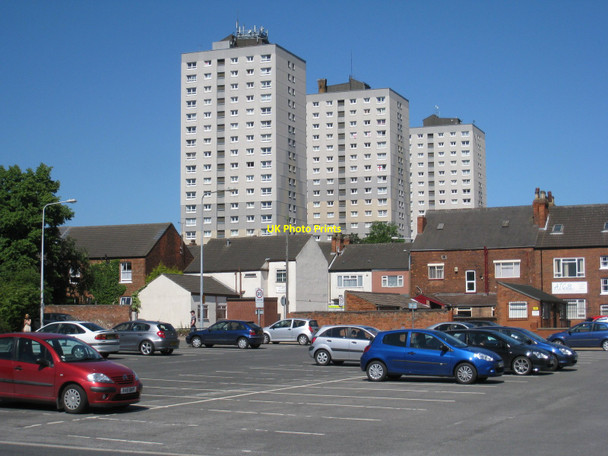 Photo 6"x4" Crosby Flats, Scunthorpe Scunthorpe c2010