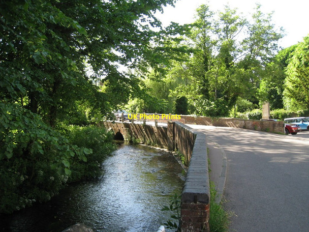 Photo 6"x4" Bridge over River Darent Shoreham\/TQ5161 c2010