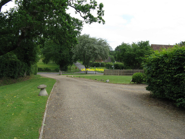 Photo 6"x4" Footpath emerging onto Pickhurst Road Highstreet Green\/SU9835 c2010