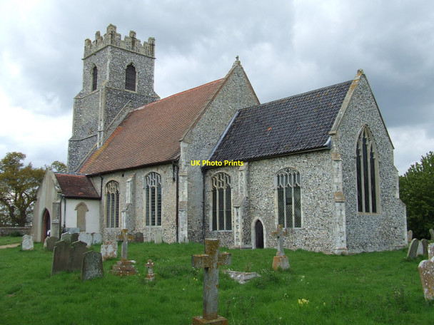Photo 6"x4" St Michael Broome Thwaite St Mary c2010