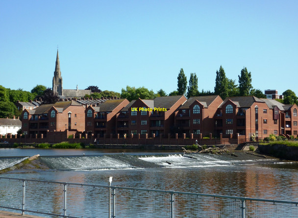Photo 6"x4" Housing Development, River Exe, Exeter Exeter c2010