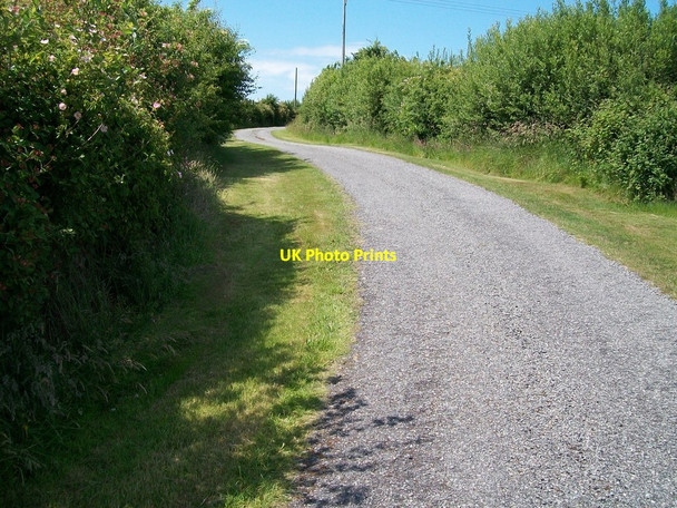 Photo 6"x4" The Bryn Bachau road Chwilog c2010