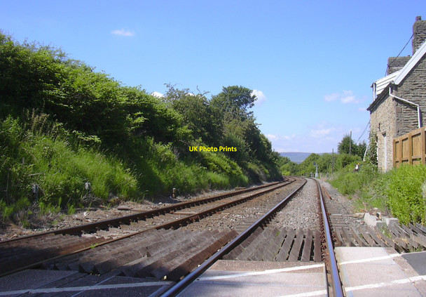 Photo 6"x4" Railway Line to Burnley (Manchester Road) Burnley c2010