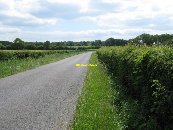 Photo 6"x4" Plaistow Road south to Durfold Hall Upper Ifold c2010