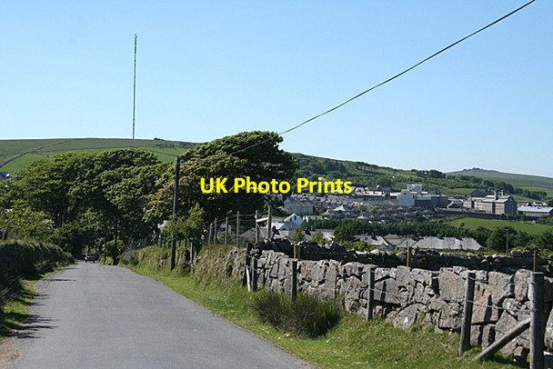 Photo 6"x4" Dartmoor Forest: lane approaching Princetown Princetown\/SX5873 c2010