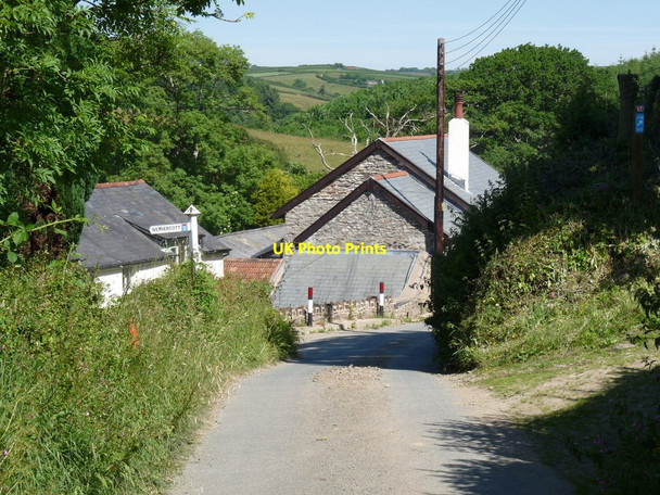 Photo 6"x4" Approaching Nethercott from Upcott Nethercott\/SS4839 c2010