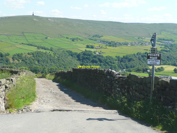 Photo 6"x4" Eastwood Lane, Stansfield, Todmorden Hebden Bridge c2010