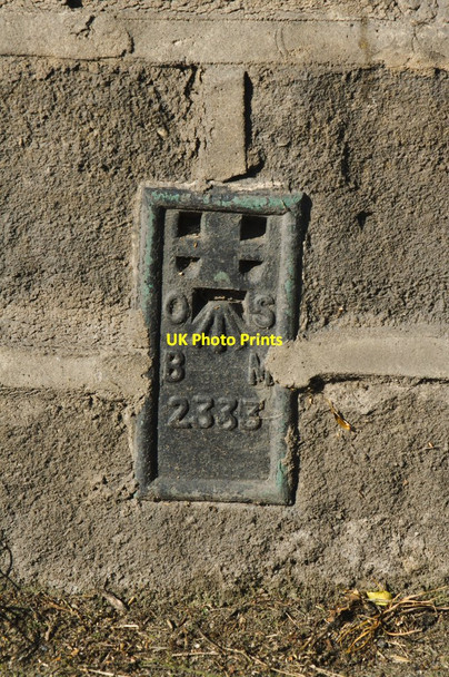 Photo 6"x4" Flush Bracket Bench Mark, Main Street Pool\/SE2445 c2010