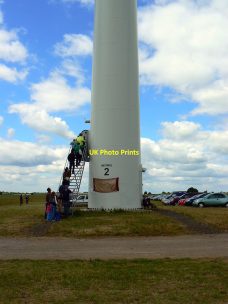 Photo 6"x4" Turbine 2 open to visitors, Westmill Wind Farm, Watchfield Watchfield\/SU2490 c2010