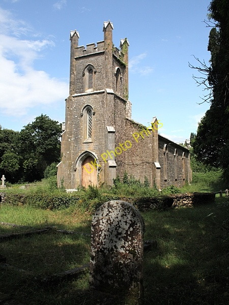 Photo 6"x4" Disused Church Coolbaun c2009
