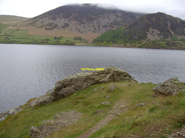 Photo 6"x4" Robin Hood's Chair on Ennerdale Water Croasdale c2010