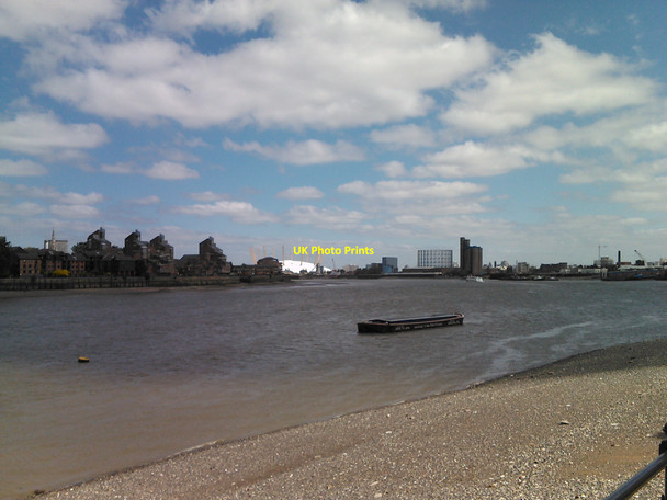 Photo 6"x4" The O2, viewed from the riverside walk Greenwich\/TQ3977 c2010