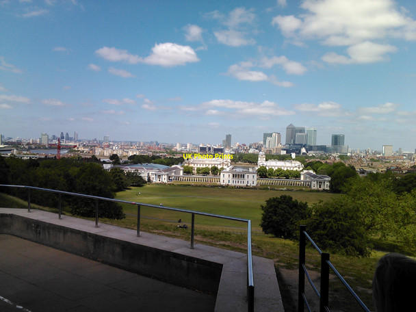 Photo 6"x4" London skyline from the Royal Observatory balcony Greenwich\/TQ3977 c2010