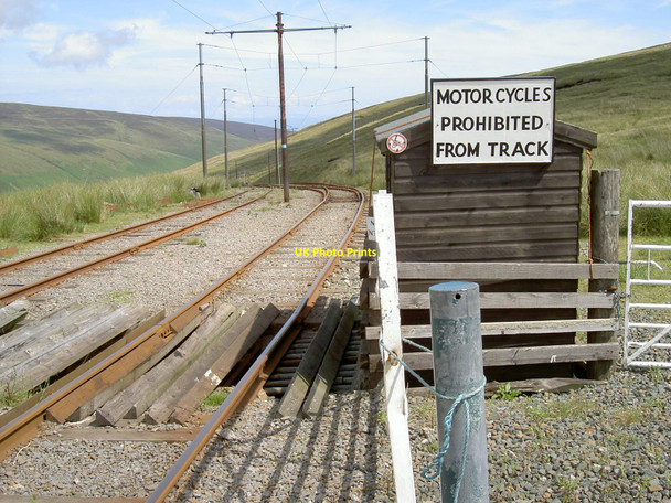 Photo 6"x4" Tramline down to Laxey Baldhoon c2007