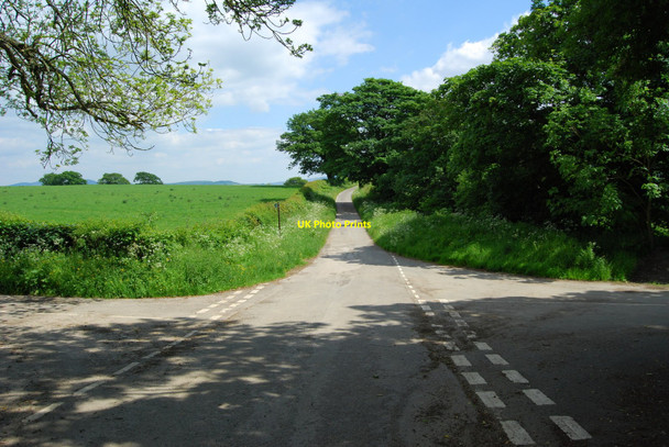 Photo 6"x4" Crossroads near Bron-yr-on Gwyddelwern c2010