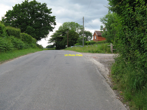Photo 6"x4" Approaching Old Farm on Horsted Lane Rose Hill\/TQ4516 c2010