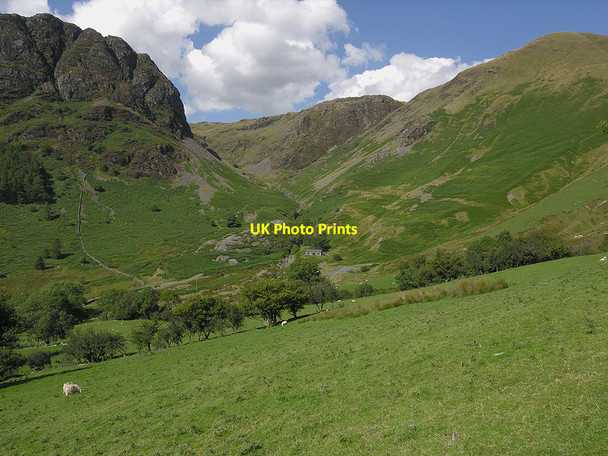 Photo 6"x4" The head of Cwm Cywarch Bryn Hafod\/SH8519 c2005