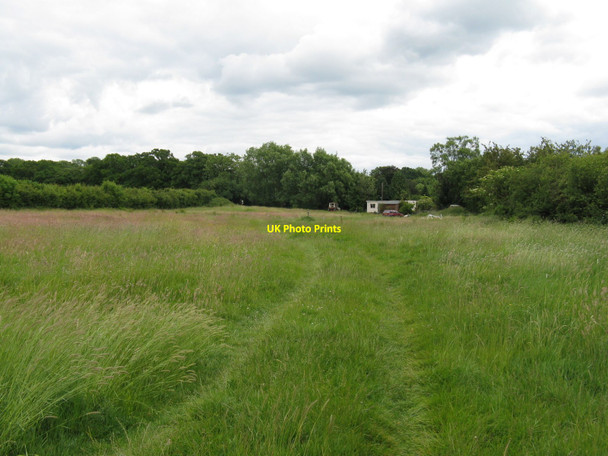 Photo 6"x4" Footpath west of Brook Lodge Farm Rose Hill\/TQ4516 c2010