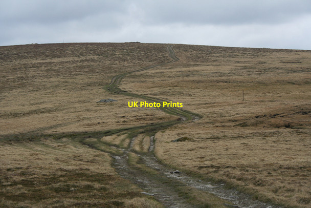 Photo 6"x4" Finalty hill tracks Dun Hillocks c2010