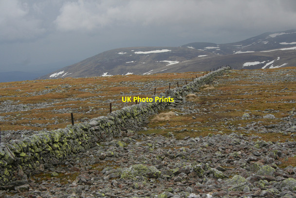 Photo 6"x4" Mountain wall Cairn of Claise c2010