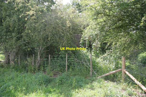 Photo 6"x4" Top of the pillbox Newbridge\/SP4001 c2010