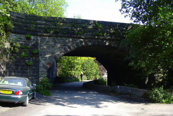 Photo 6"x4" Railway Bridge, Jumble Hole Road, Eastwood, Calderdale Hebden Bridge c2010