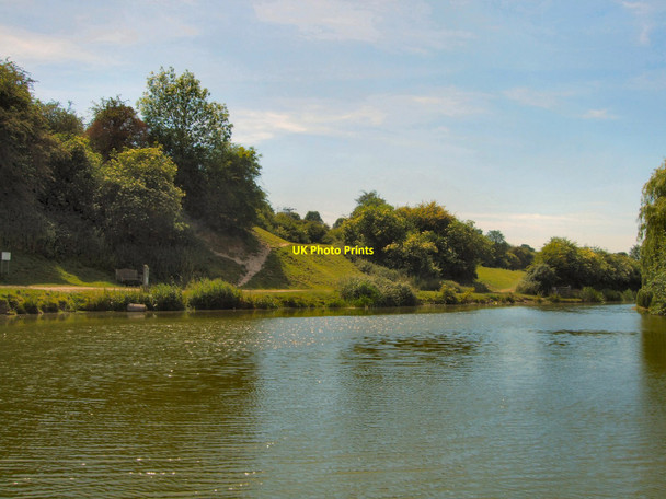 Photo 6"x4" Looking West from near Dun Mill Lock Eddington\/SU3469 c2010