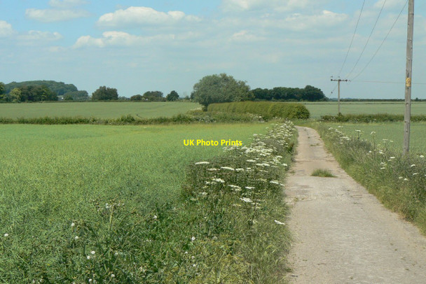 Photo 6"x4" Track to Barn Farm Bradmore\/SK5831 c2010