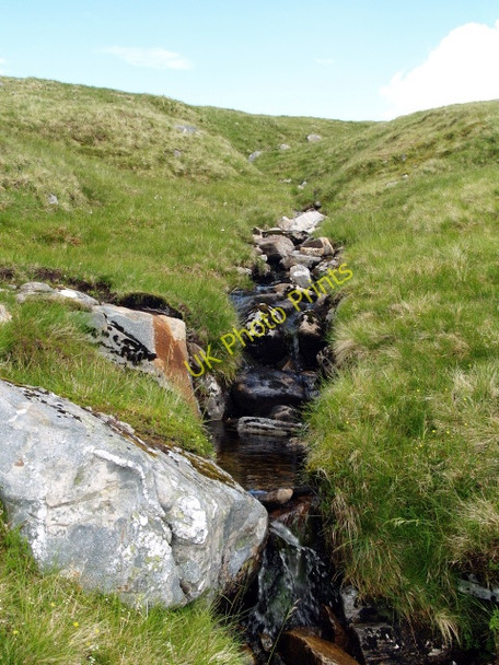 Photo 6"x4" Small burn, Creag Dhubh Mhor Creag Dhubh Mh\u00f2r\/NH1347 c2009
