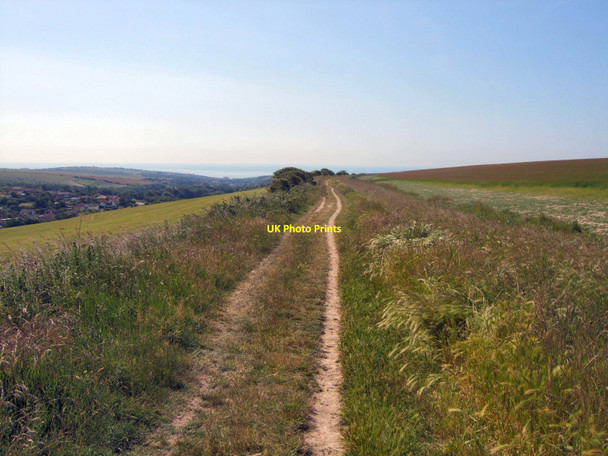 Photo 6"x4" Path to Ovingdean Woodingdean c2010
