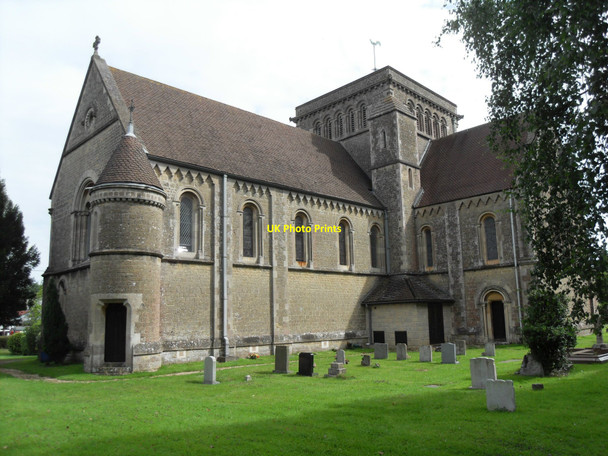 Photo 6"x4" Holy Trinity church Westbury\/ST8650 c2009