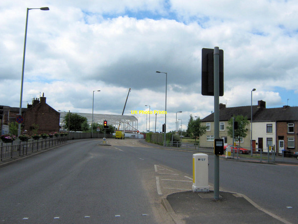 Photo 6"x4" Junction of Station Road and Meadow Way Biddulph c2010