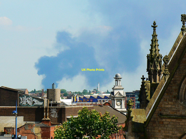Photo 6"x4" A long view south-east from the Bullring, Birmingham Birmingham c2010