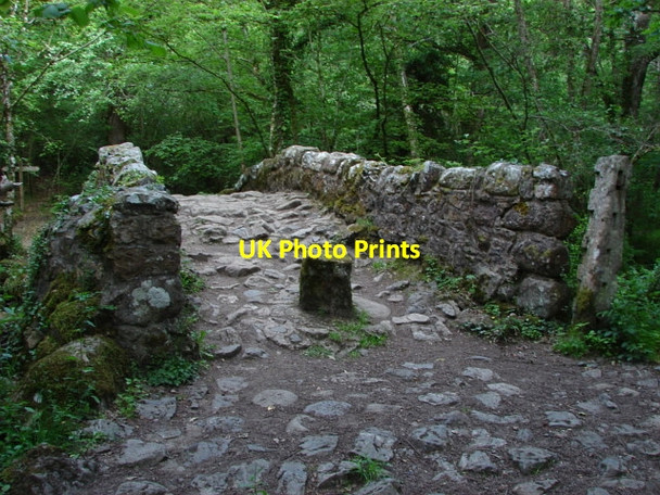 Photo 6"x4" Hisley Bridge Lustleigh c2010